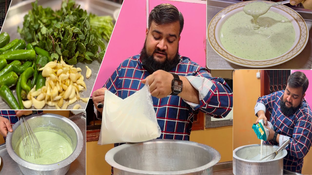 Bar.b.q roll yougurt chatni |  yougurt mayo chatni | special roll chatni | by Farooq ghouri