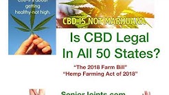 Is CBD Oil Legal In All 50 States