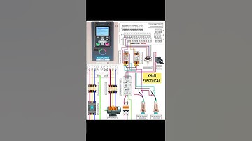 GA700 VFD Wiring Diagram | 3 Phase Motor Connection with Sensor, Selector Switch & Potentiometer