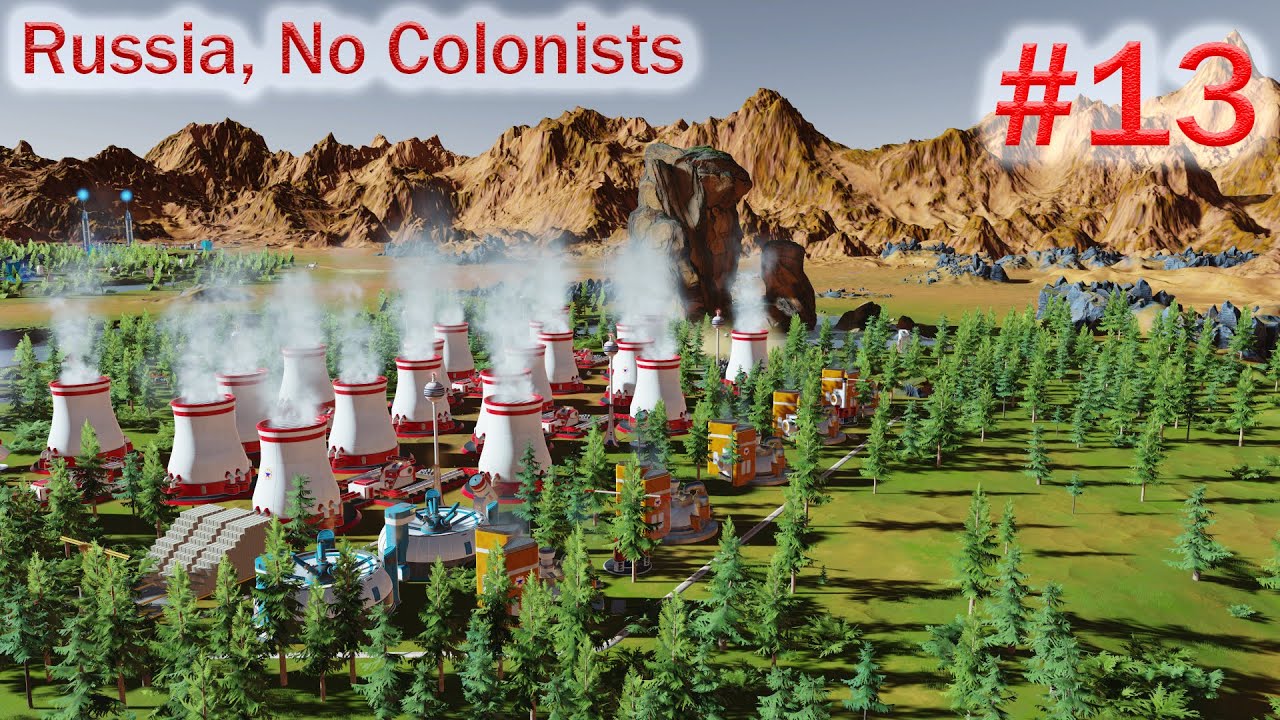 Surviving Mars - No Colonists, Atmosphere Ramp Up