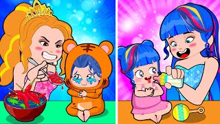 GOOD vs BAD BabySitter: Who is the Best BabySitter?! | Poor Princess Life Animation
