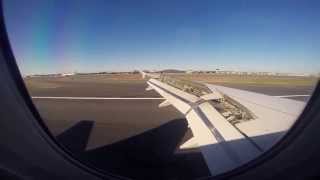 Landing in Newark EWR with United Airlines A319