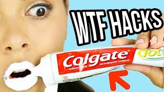 WTF Instagram Beauty Hacks TESTED! NataliesOutlet