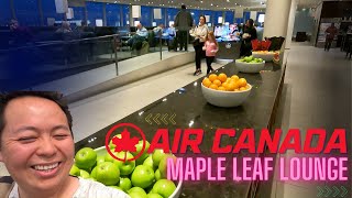 TORONTO PEARSON INTERNATIONAL AIRPORT (YYZ) - AIR CANADA MAPLE LEAF DOMESTIC LOUNGE REVIEW