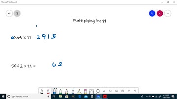 Multiplying by 11 (TMSCA/UIL Number Sense)