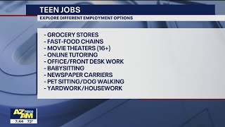 Exploring different employment options for teen summer jobs | FOX 10 AZAM screenshot 2