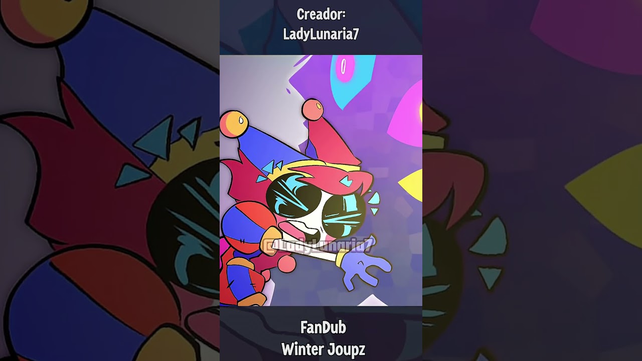 Pomni intenta salvar a Jax - Fandub Español Latino #shorts #theamazingdigitalcircus #fandub