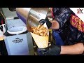 Awesome fresh handmade chips  street food  variety of flavours  live cooking