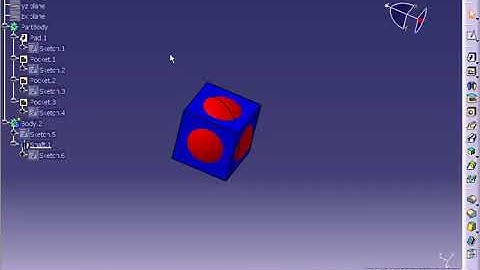 Catia V5 Tutorial 099   Boolean Add