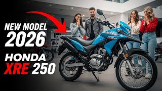 Honda XRE 250 2026 Review | New Trail Bike with Power, Style & Comfort