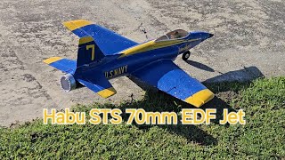 E-Flite Habu STS 70mm EDF Jet Doin what it Do!