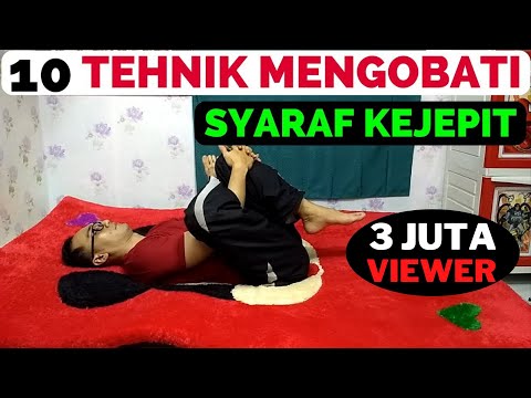 syaraf kejepit di tulang belakang akibat suka olahraga cardio dan sit up yang ga bener. kamu harus t. 