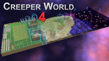 Conversion win | Wall Defender [Easy] | GuardianDragonlord | Multiplayer | Creeper World 4 Gameplay