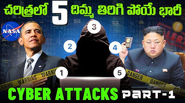 Top 5 Mind Blowing CYBER ATTACKS - 01 | Voice Of Telugu - Ethical Hacking
