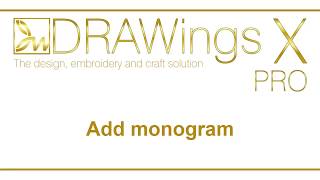 Add monogram