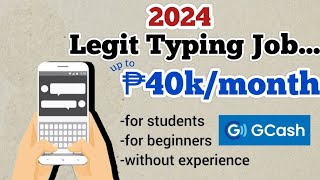 LEGIT TYPING JOB 2024 | HOME BASED JOB FOR STUDENTS | ONLINE JOB #makemoneyonline #earnmoneyonline