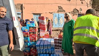 Maroc: distribution d'aide dans un village dévasté par le séisme | AFP