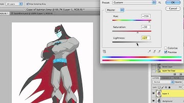 Photoshop CS5 - Lesson 19: Hue and Saturation