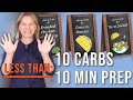 3 KETO DINNER MENUS Under 10 Total Carbs [10-Minute Prep]