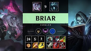 Briar Jungle vs Karthus: Legendary - EUW Master Patch 14.16