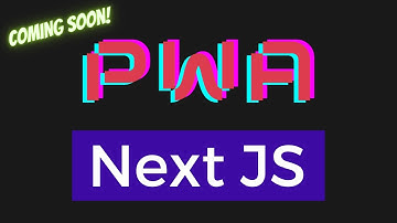 Project Demo - Build a Next Js PWA App | Coming SOON!