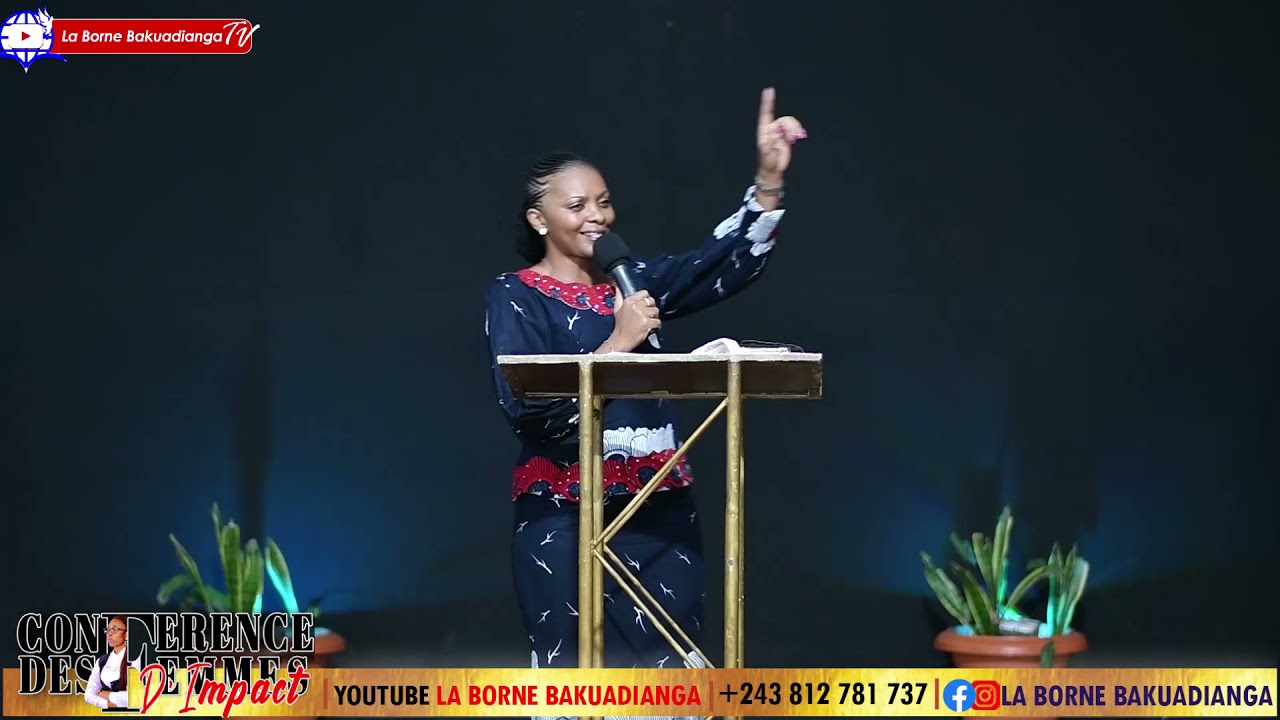 L'impact d'une femme sage : Maman Fifi TUNASI BILOLO. Conférence des femmes d'impact 2ème Jour.