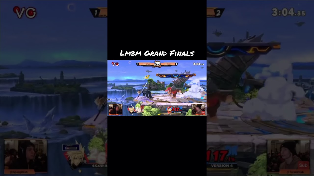 SPARG0 Vs TWEEK INSANE STOCK IN GRAND FINALS | Smash Ultimate