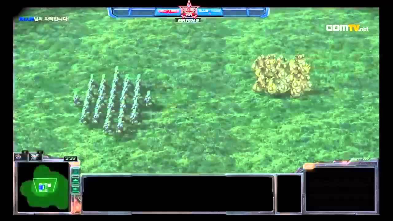 Innovation's marine split 30 marines vs 25 banelings YouTube