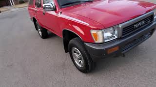 1990 4Runner 4x4 Walk Around. Currently on Bring A Trailer