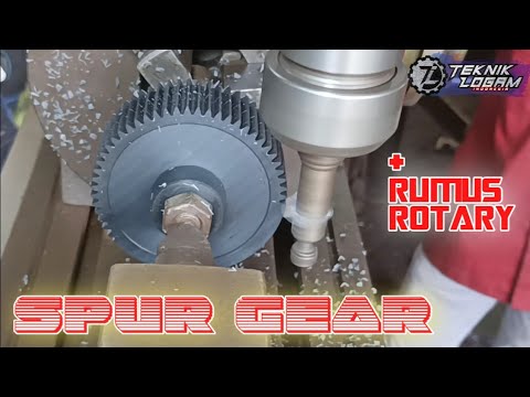MAKE A GEAR CUTTER USING A OLD PINION ⚙️