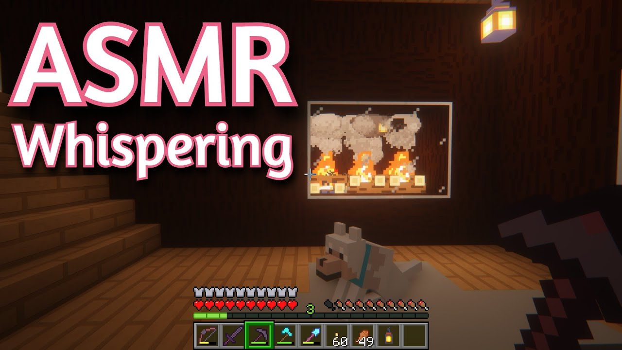 ASMR Gaming | MINECRAFT SURVIVAL (33) | Whispering + Keyboard/Mouse Sounds 💤