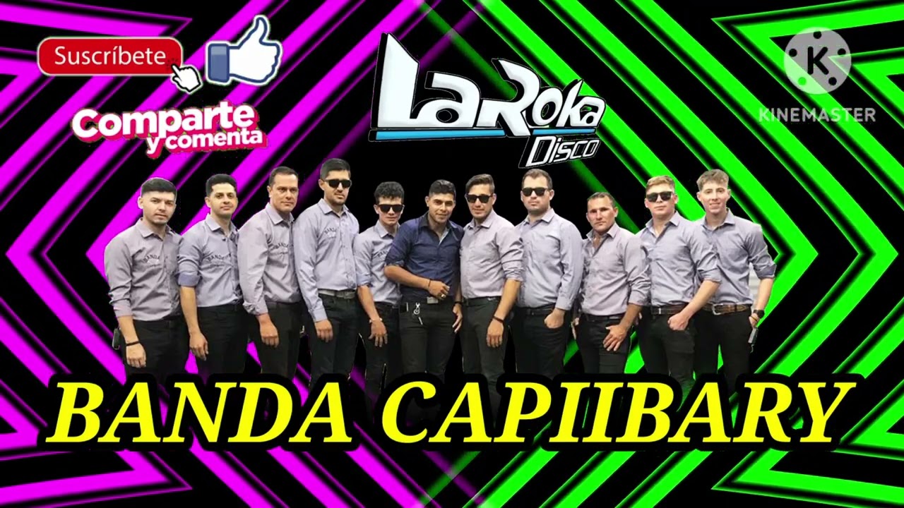BANDA CAPIIBARY EN VIVO TROPICAL GRABADO CON LA ROKA DISCO LO MEJOR 2022