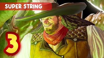 #3 SUPER STRING: THE MAN EATER AND THE MONK