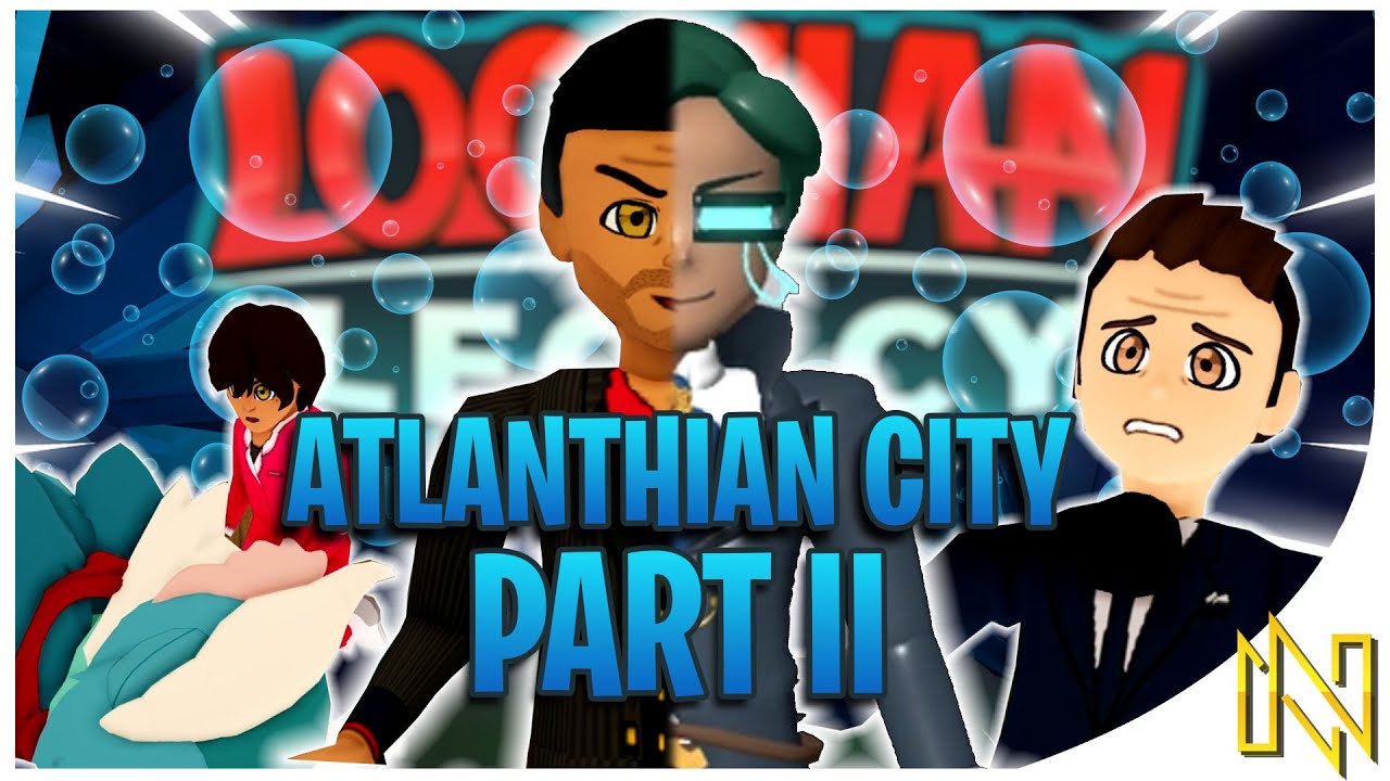 🔴LIVE - ATLANTHIAN CITY PART 2 UPDATE IS FINALLY HERE - Loomian Legacy 