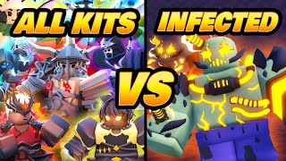 ALL KITS vs INFECTED  Roblox BedWars