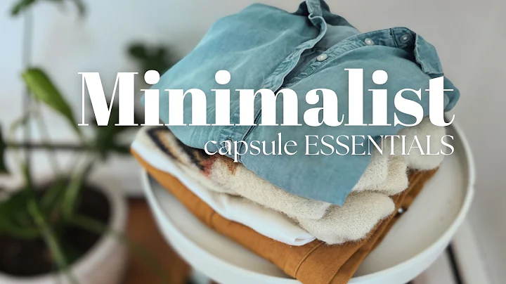 I GOT RID OF 90% OF MY CLOTHES | 10 Capsule Wardrobe Essentials + Mindset