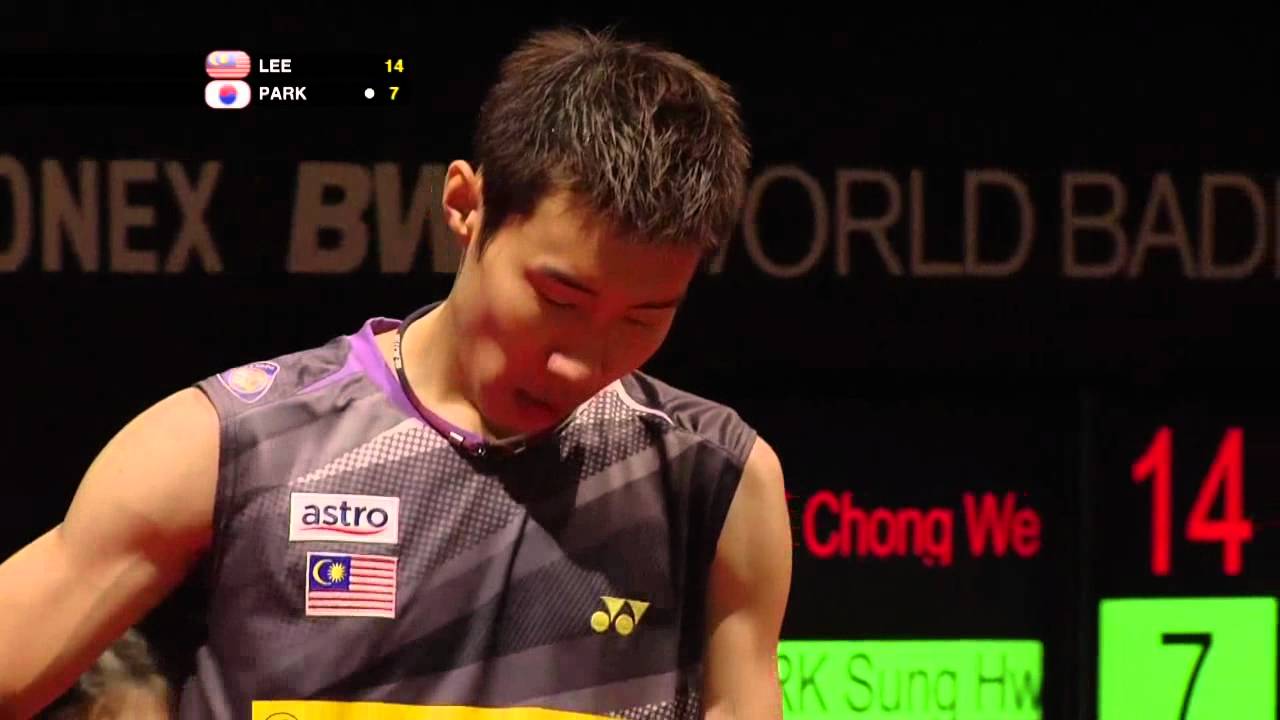 R16 - MS - Lee C.W. vs. Park S.H. - Yonex BWF World Champs '11