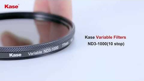 Kase Variable Filters ND3-1000 #VARIABLEFILTER