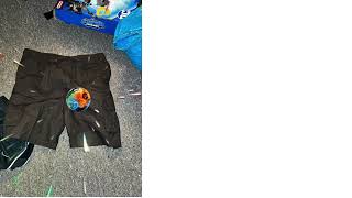 Pic of my dark basket brown Wonder nation boys shorts I bought July 10 at Walmart