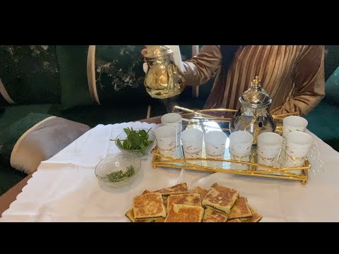 أتاي المغربي بالشيبة والنعناع