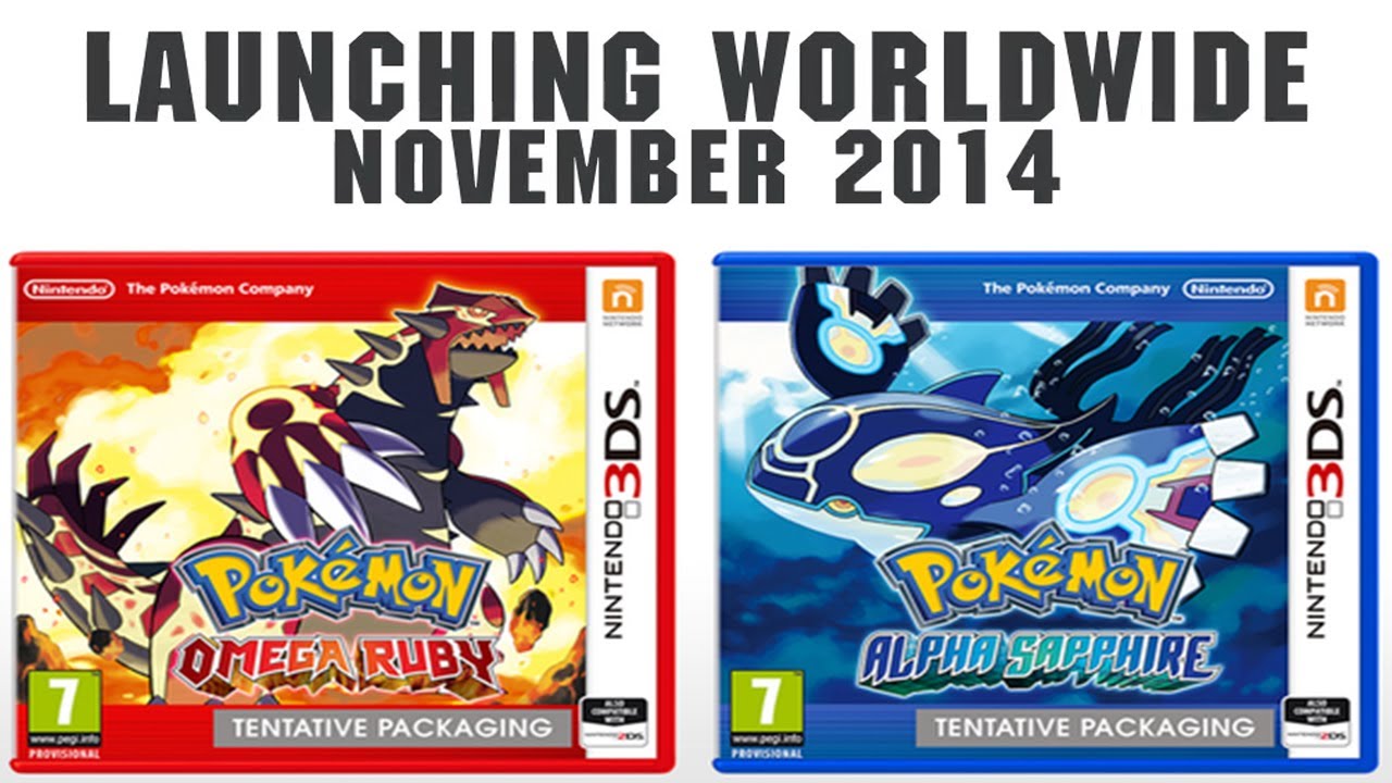 pokemon omega ruby and alpha sapphire games