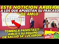 Última Hora Tómenla Panistas "AMLO y su EQUIPO de SALUD" Se Lucieron con este NOTICIÓN!!!