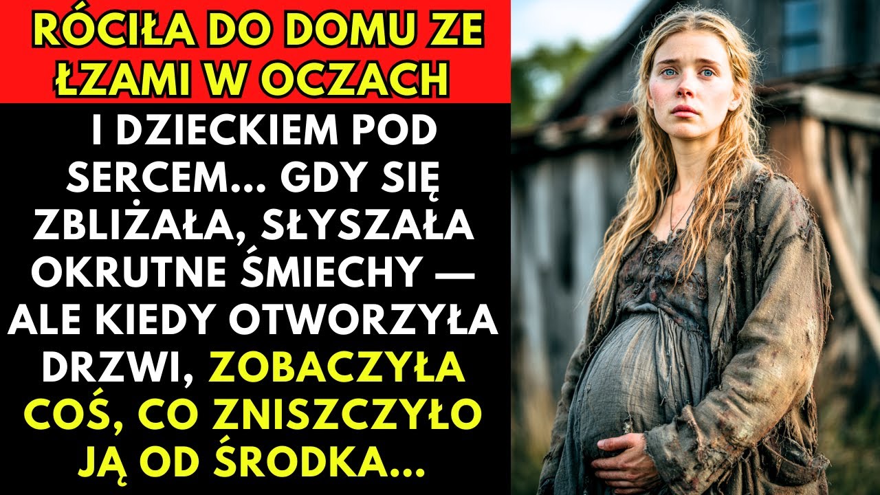 Ze łzami w oczach wróciła ciężarna i bez niczego… ale gdy otworzyła drzwi, nie mogła uwierzyć!