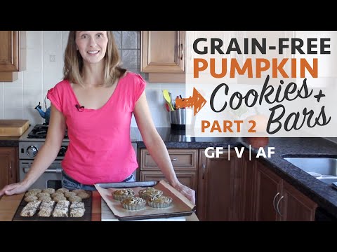 Grain-Free Dessert Recipes | Pumpkin Tarts, Cookies, Bars - Part 2