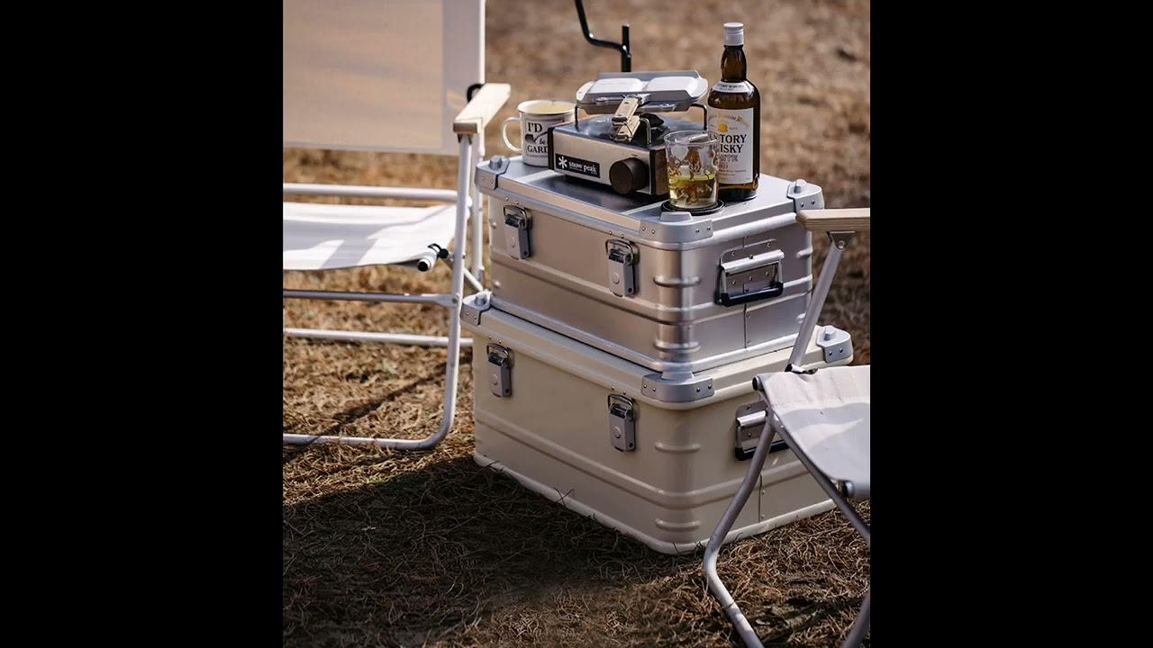 Kassico Colored Aluminum Camping Box Mindovermetal