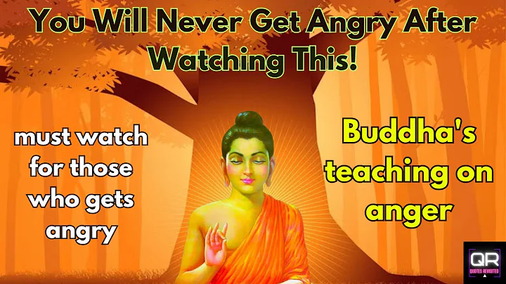 YOU WILL NEVER GET ANGRY AFTER TAKING THIS MEDICINE OF ANGER | Buddha story on anger |