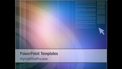 Cyberspace PowerPoint Template Backgrounds - DigitalOfficePro #03260