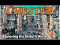 Chester  visite de la ville fortifie historique  chester cheshire angleterre