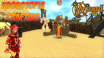 Wizard101 Crafting - Krokotopia