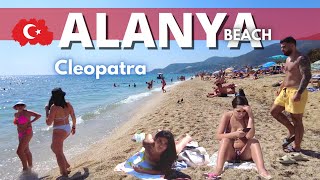 【4K🇹🇷】Аланья 2023 Пляж Клеопатры: Летний сезон Открыт!